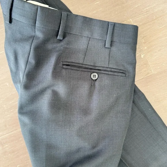 Zanella Midnight Blue Trousers Men’s SZ 34/30 - Picture 13 of 16